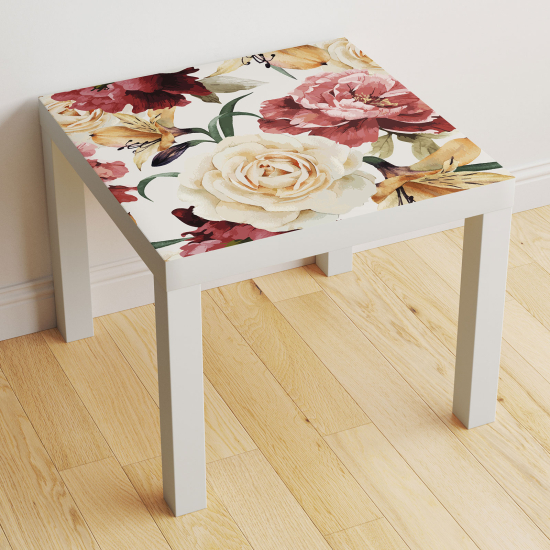 Vinilo Adhesivo Decorativo para Mesa - Flores
