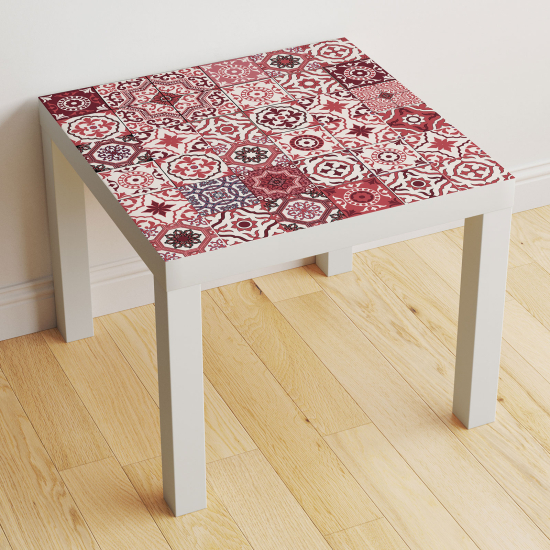 Vinilo Adhesivo Decorativo para Mesa - Motivo Azulejos de cemento