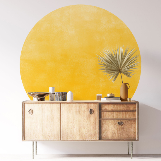 Vinilo Adhesivo Decorativo Redondo - Color de Tendencia