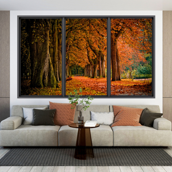 Vinilo Adhesivo Decorativo trampantojo 3D - Bosque