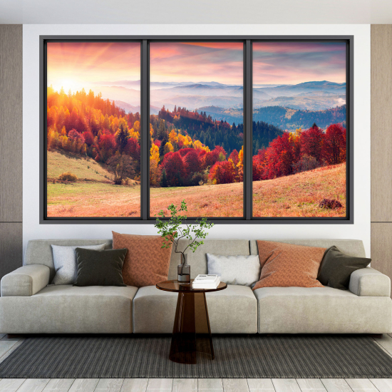 Vinilo Adhesivo Decorativo trampantojo 3D - Bosque