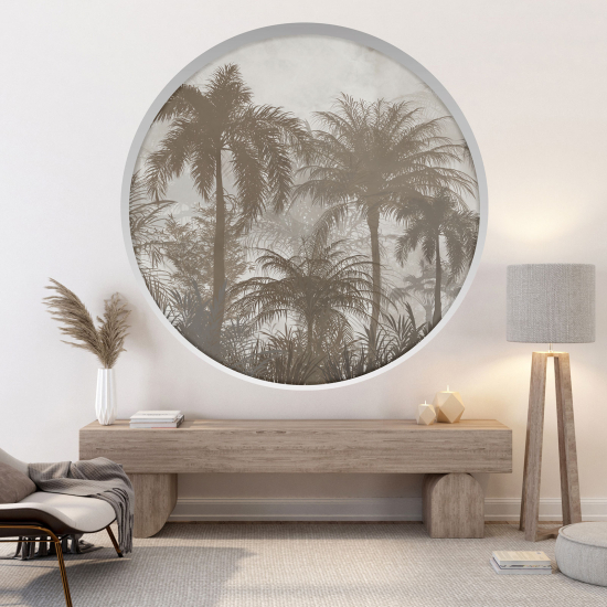 Vinilo Adhesivo Decorativo trampantojo 3D - Bosque tropical