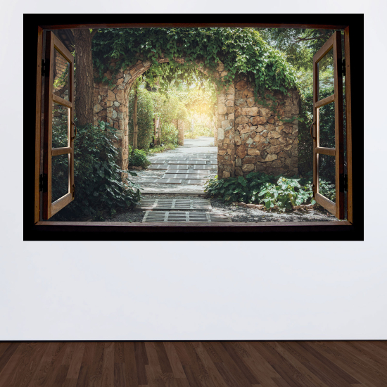 Vinilo Adhesivo Decorativo trampantojo 3D - Callejón