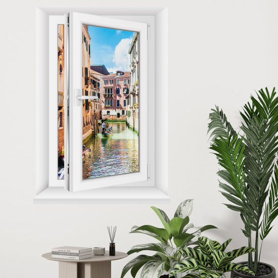 Vinilo Adhesivo Decorativo trampantojo 3D - Callejón