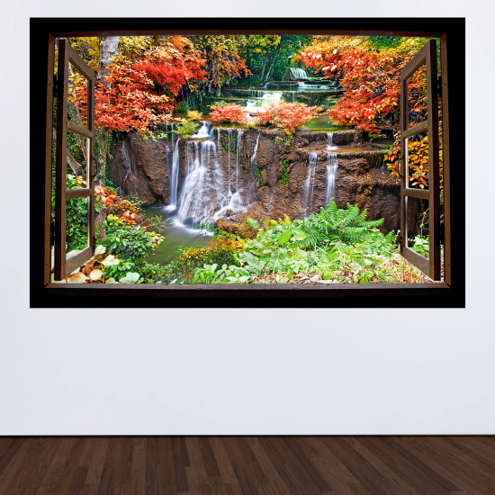 Vinilo Adhesivo Decorativo trampantojo 3D - Cascadas