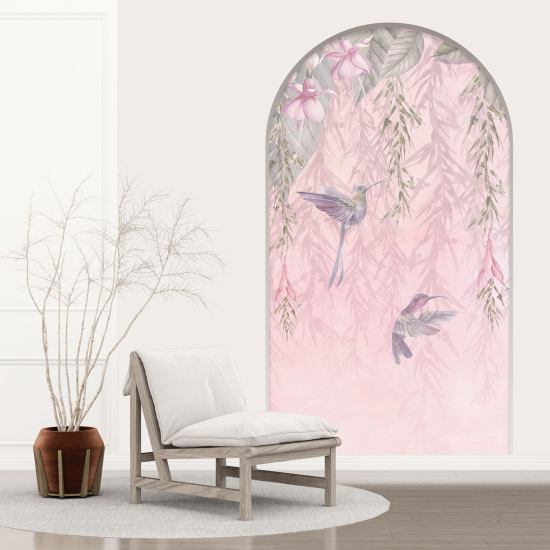Vinilo Adhesivo Decorativo trampantojo 3D - ColibrÃes