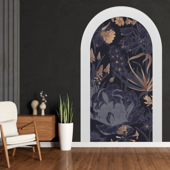 Vinilo Adhesivo Decorativo trampantojo 3D - Flores