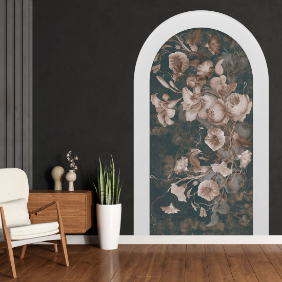 Vinilo Adhesivo Decorativo trampantojo 3D - Flores