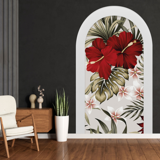 Vinilo Adhesivo Decorativo trampantojo 3D - Flores
