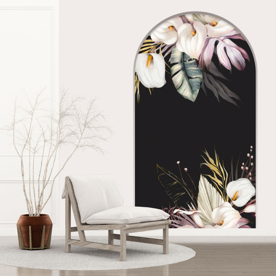 Vinilo Adhesivo Decorativo trampantojo 3D - Flores
