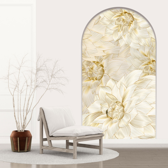Vinilo Adhesivo Decorativo trampantojo 3D - Flores