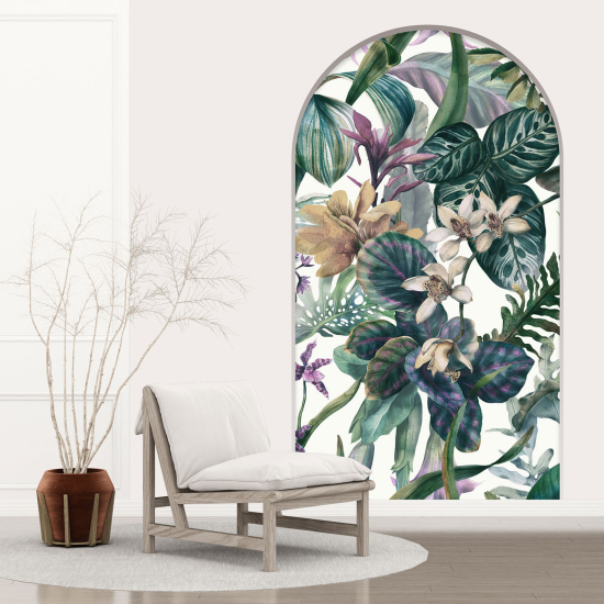 Vinilo Adhesivo Decorativo trampantojo 3D - Flores
