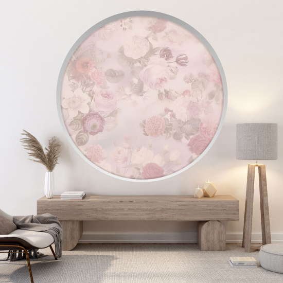 Vinilo Adhesivo Decorativo trampantojo 3D - Flores