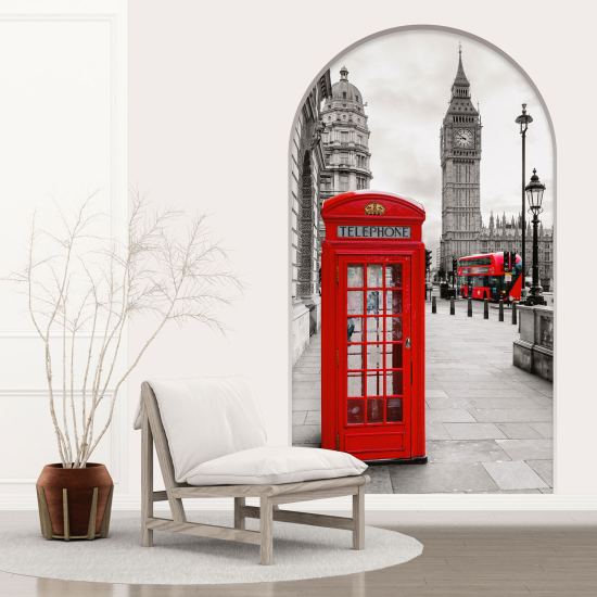 Vinilo Adhesivo Decorativo trampantojo 3D - Londres