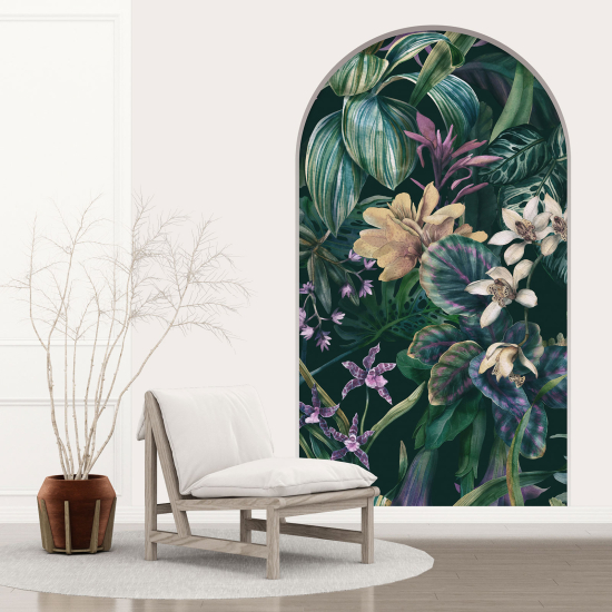 Vinilo Adhesivo Decorativo trampantojo 3D - Motivo Tropical