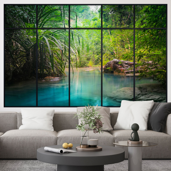Vinilo Adhesivo Decorativo trampantojo 3D - Naturaleza