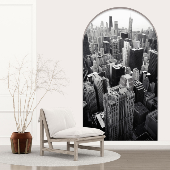 Vinilo Adhesivo Decorativo trampantojo 3D - Nueva York