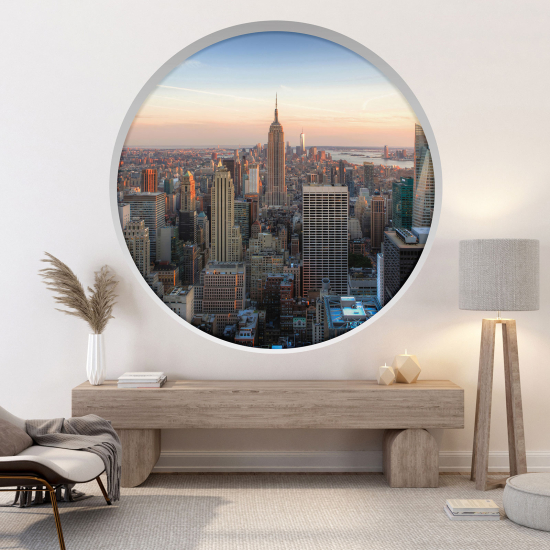 Vinilo Adhesivo Decorativo trampantojo 3D - Nueva York