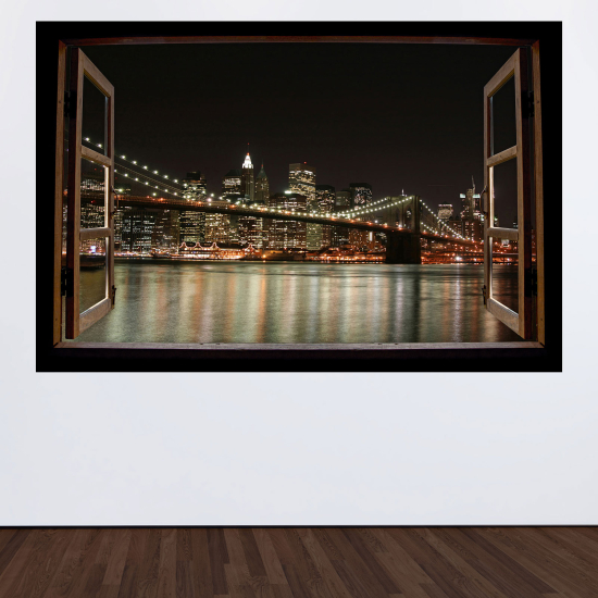 Vinilo Adhesivo Decorativo trampantojo 3D - Nueva York