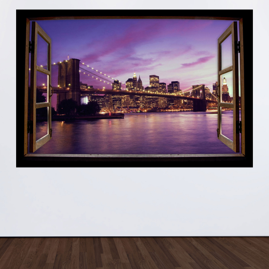 Vinilo Adhesivo Decorativo trampantojo 3D - Nueva York