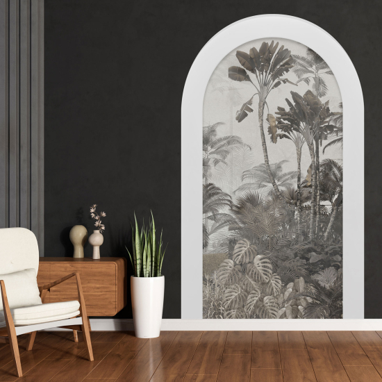Vinilo Adhesivo Decorativo trampantojo 3D - Selva Tropical