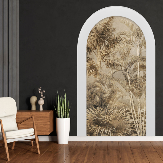 Vinilo Adhesivo Decorativo trampantojo 3D - Selva Tropical