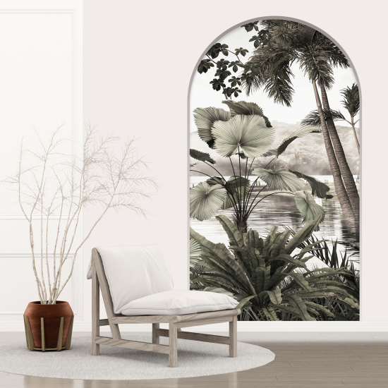 Vinilo Adhesivo Decorativo trampantojo 3D - Selva Tropical