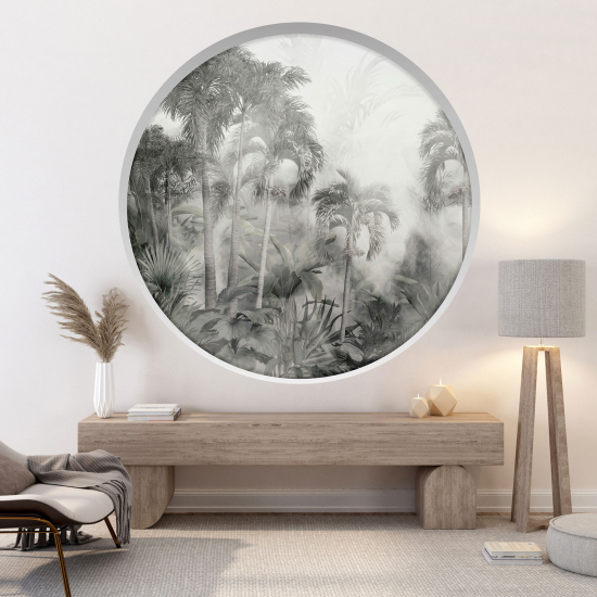 Vinilo Adhesivo Decorativo trampantojo 3D - Selva Tropical