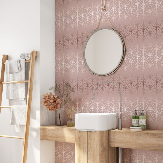 Vinilo Adhesivo para baño - Motivo elegante