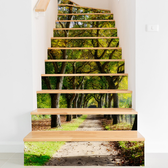 Vinilo Adhesivo para escaleras - Bosque