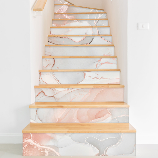 Vinilo Adhesivo para escaleras - Efecto Marmoleado