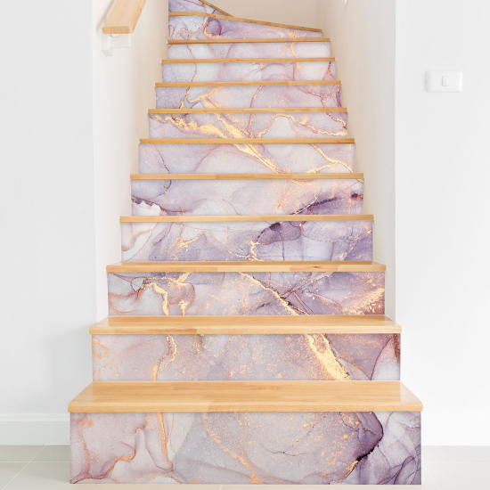 Vinilo Adhesivo para escaleras - Efecto Marmoleado