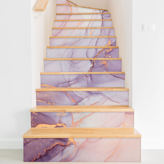 Vinilo Adhesivo para escaleras - Efecto Marmoleado