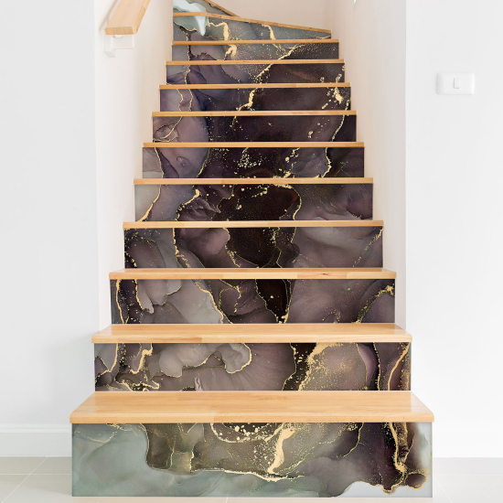 Vinilo Adhesivo para escaleras - Efecto Marmoleado