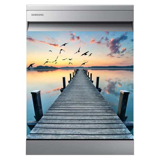 Vinilo Adhesivo para lavavajillas - Pontón