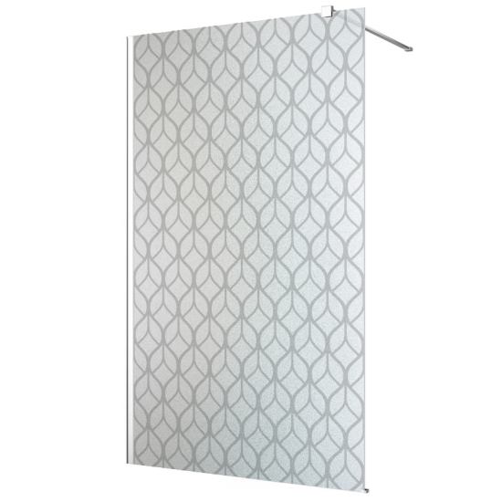 Vinilo Adhesivo para mampara de ducha esmerilado - Oriental