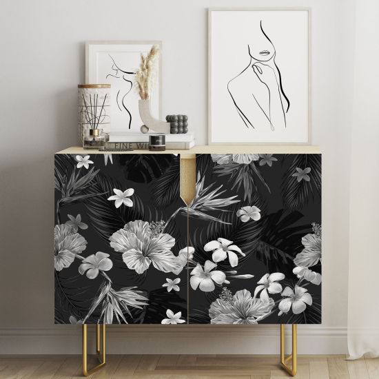 Vinilo Adhesivo para muebles - Flores