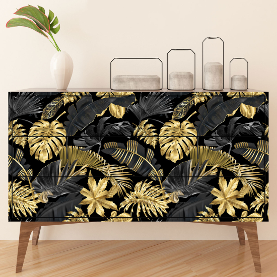 Vinilo Adhesivo para muebles - Hojas