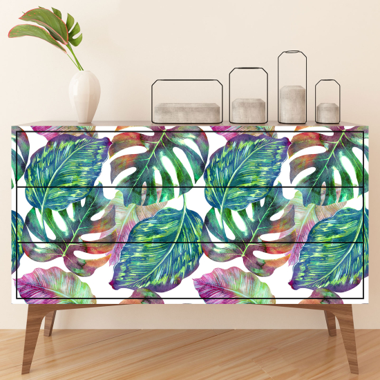 Vinilo Adhesivo para muebles - Motivo Tropical