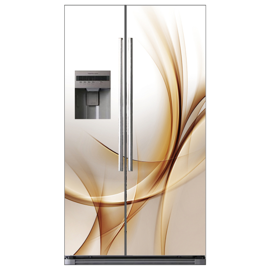 Vinilo Adhesivo para nevera americana - Diseño