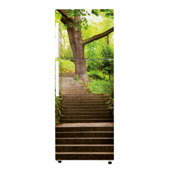 Vinilo Adhesivo para nevera - Escaleras