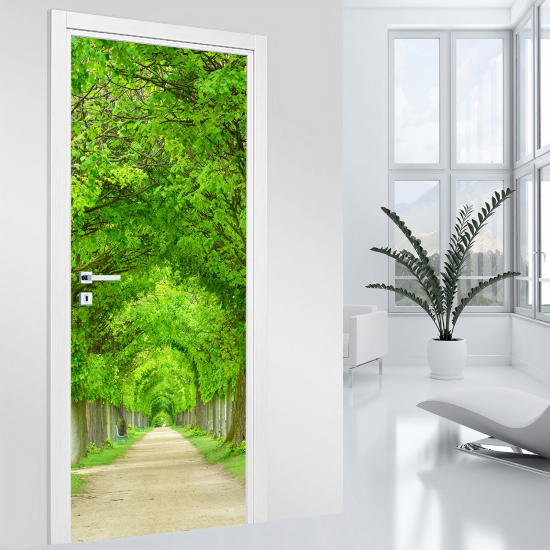 Vinilo Adhesivo para puerta - Callejón