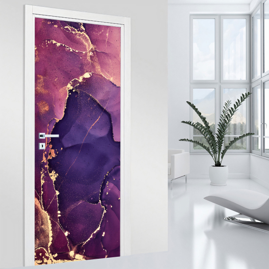 Vinilo Adhesivo para puerta - Efecto marmoleado