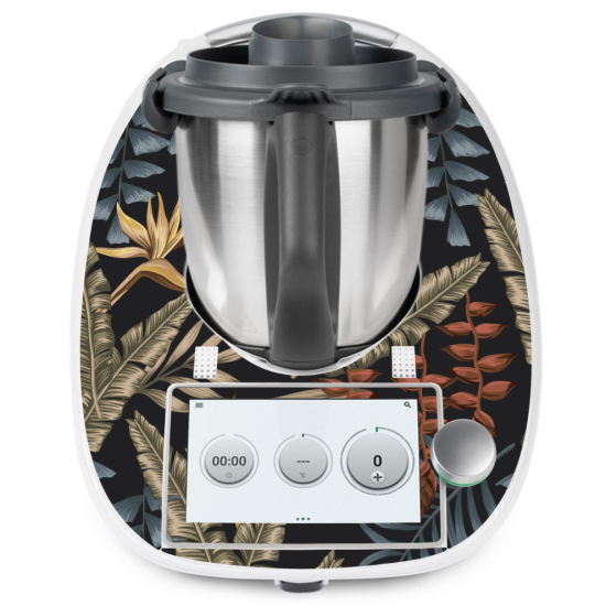 Vinilo Adhesivo Thermomix - TM6 - Hojas Tropicales