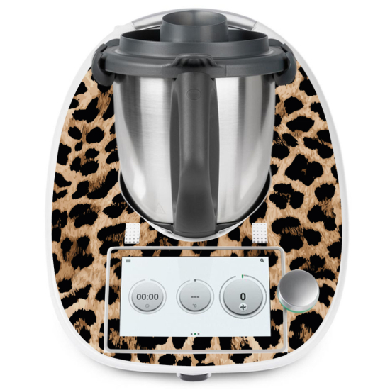 Vinilo Adhesivo Thermomix - TM6 - Motivo Leopardo