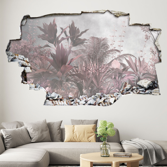 Vinilo Adhesivo trampantojo 3D - Motivo Tropical