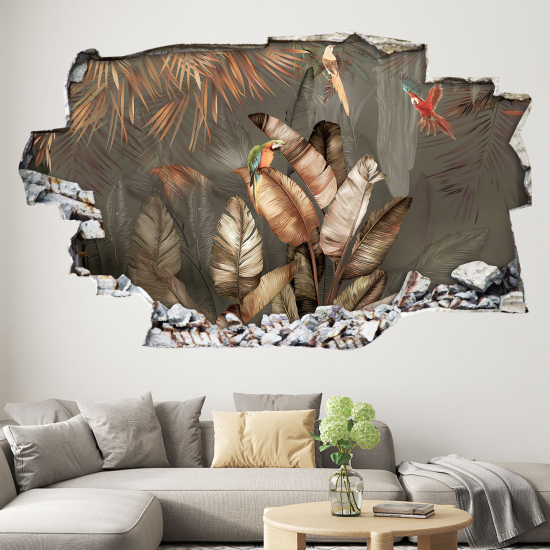 Vinilo Adhesivo trampantojo 3D - Motivo Tropical