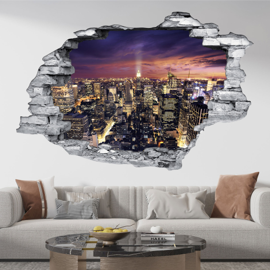 Vinilo Adhesivo trampantojo 3D - Nueva York