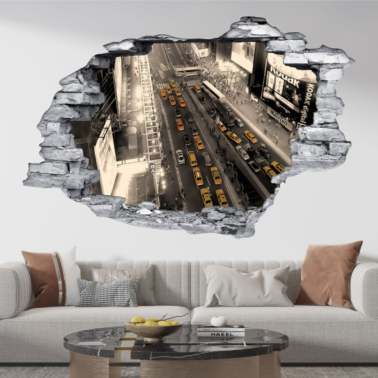 Vinilo Adhesivo trampantojo 3D - Nueva York
