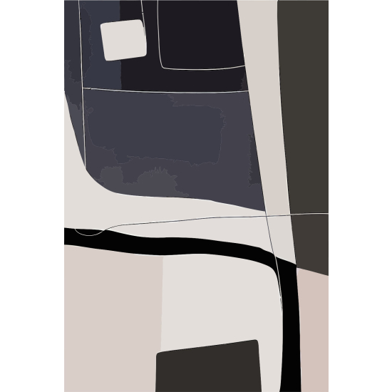 Papel pintado panorámico - Abstracto